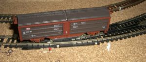 Roco Schienenreinigungswagen mit System-Jörger-Filz