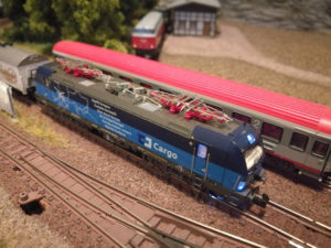 Hobbytrain 2985-1 CD Cargo E-Lok Serie 383 Ep.6