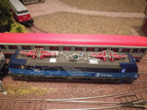 Hobbytrain 2985-1 CD Cargo E-Lok Serie 383 Ep.6