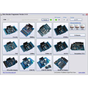 
Firma Stärz, Produktseite „Stärz Decoder Programmer V3.4.1“