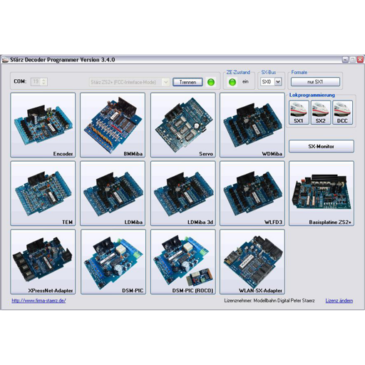 Stärz Decoder Programmer 3.4.1 unterstützt neuen WLFD 3